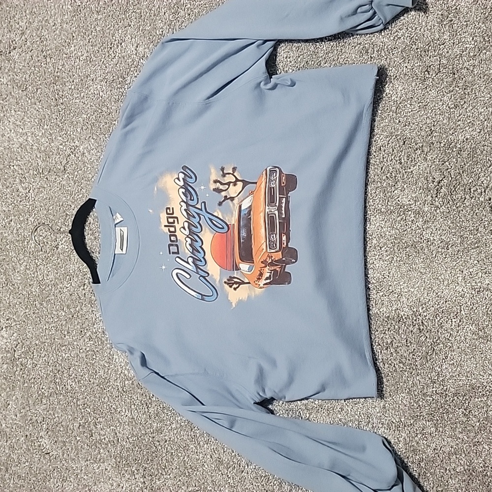 Dodge Charger crop sweatshirt XXL